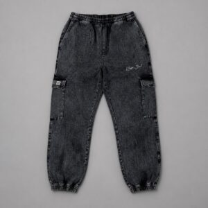 Jogger Washed VS Sign — Vista principal sobre fondo gris