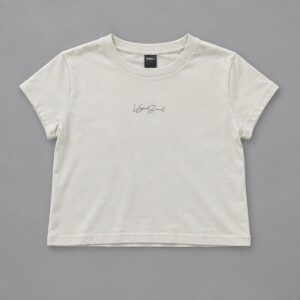 Remera Virgin Sign Off-White Vieja Scul — Prenda · frente sobre fondo gris