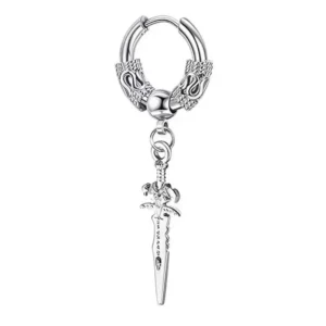 Aro Argolla con dije espada