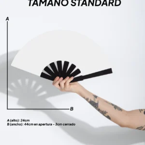 Abanico Radiant Soul Blue Standard