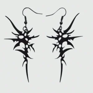 Pendientes Colgantes Asimétricos de Espina