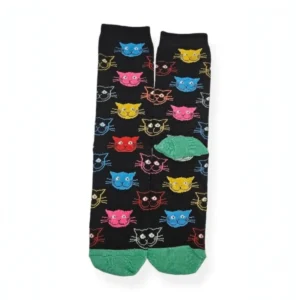 Medias gatitos multicolores
