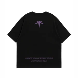 Remera boxy Soul negro Rituals