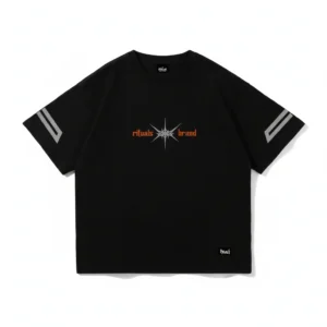 Remera boxy Error negro Rituals