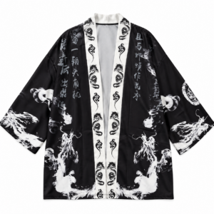 Haori Dragón de Humo Negro