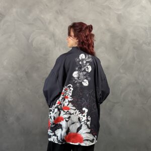 Haori Koi Tinta Roja