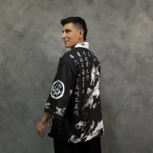 Haori Dragón de Humo Negro