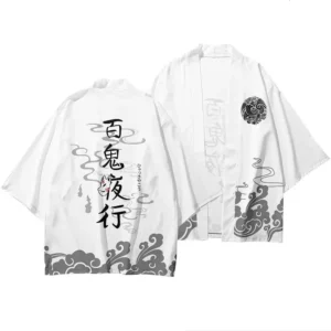 Haori Shiroi Kurotsuki