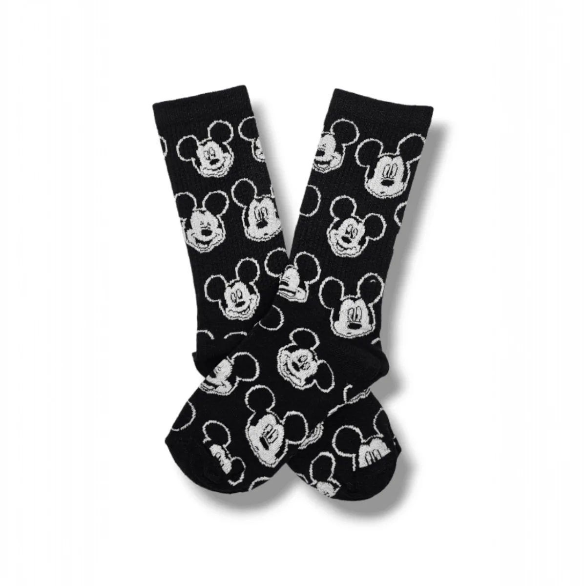 Medias Negras Mickey Multi