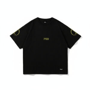 Remera boxy Records negro Rituals