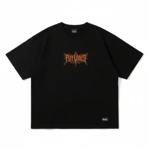 Remera boxy Song negra Rituals