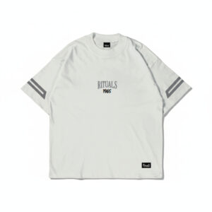 Remera boxy Sysiphus gris plata Rituals