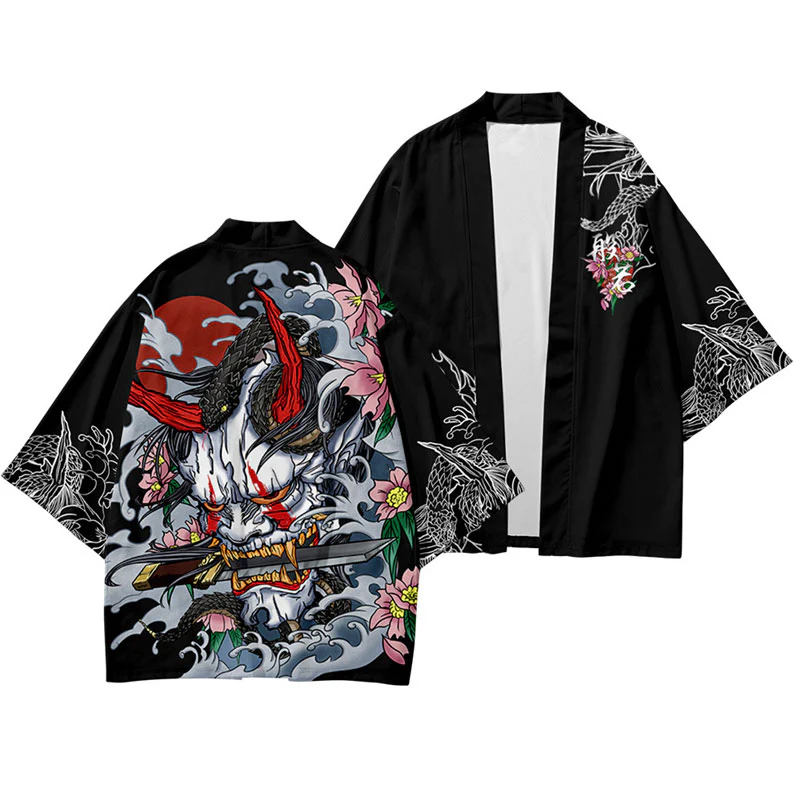 Haori Rengoku Negro - Imagen 6
