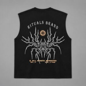 Sudadera Beat A — Prenda · espalda sobre fondo gris