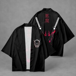 Haori Oni Katana Neon