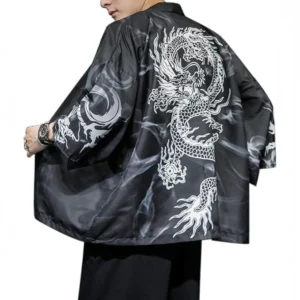 Haori Dragon Blanco