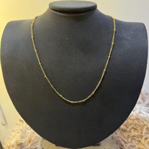 Cadena Aurora Fina Dorada