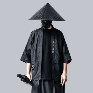 Haori Cargo Kanji Negro