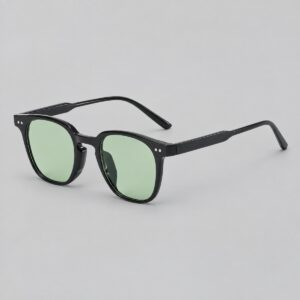 Gafas Prisma Black Green - iluminación de estudio