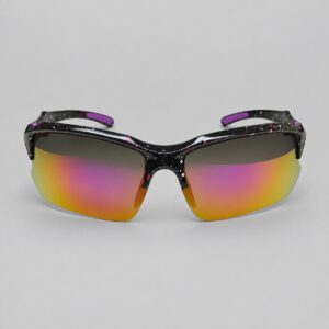 Gafas Cross Black & Violet - iluminación de estudio