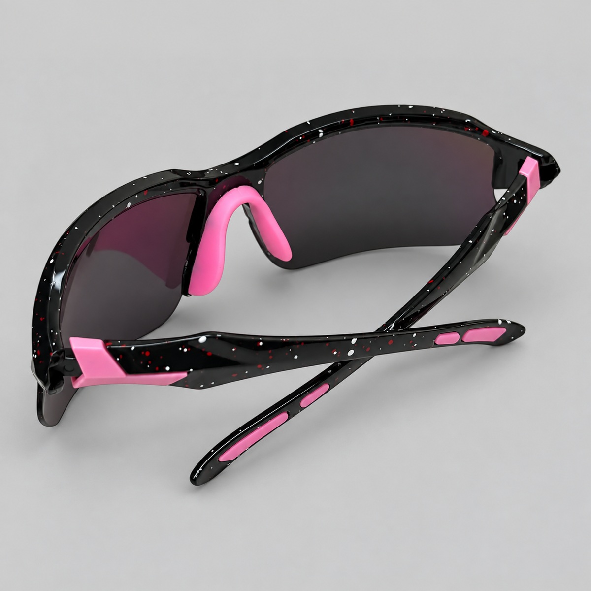Gafas Cross Black & Pink - iluminación de estudio