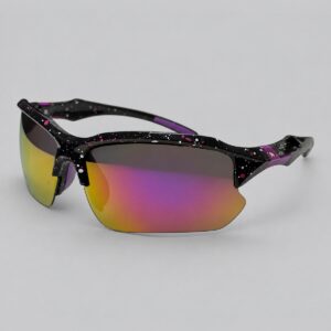 Gafas Cross Black & Violet - iluminación de estudio