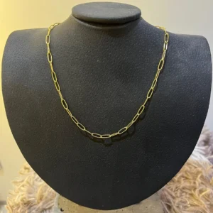 Cadena Clip Link Dorada