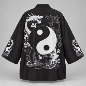Haori Dragon Dual - vista de espalda