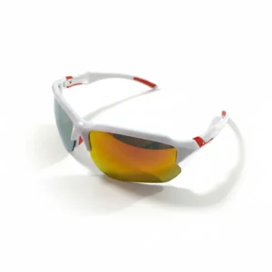 Gafas Cross White & Red