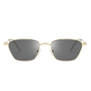 Gafas Metal Soft Square Gold Black