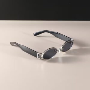 Gafas Cromo Oval Silver Black