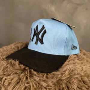 Gorra NY New Era Sky Blue Black Beisbol