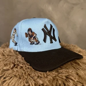Gorra NY New Era Sky Blue Black Beisbol