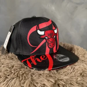 Gorra The Finals Chicago Bull Black