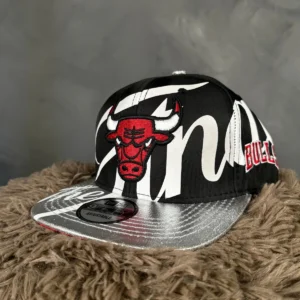 Gorra The Finals Chicago Bull Black Silver
