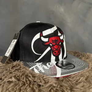 Gorra The Finals Chicago Bull Black Silver