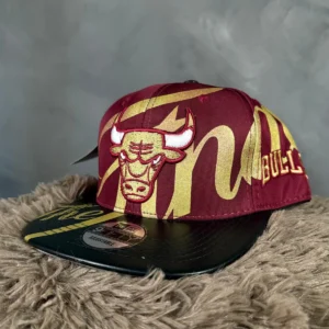 Gorra The Finals Chicago Bull Gold black