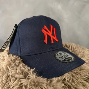 Gorra New York NY bordada azul rojo