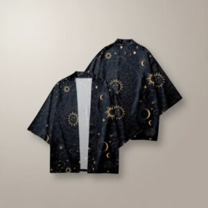 Haori Astros Navy Blue – Sol & Luna Unisex