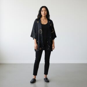 Haori Astros Navy Blue – Sol & Luna Unisex