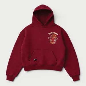 Hoodie Boxy Blood Rose Rituals