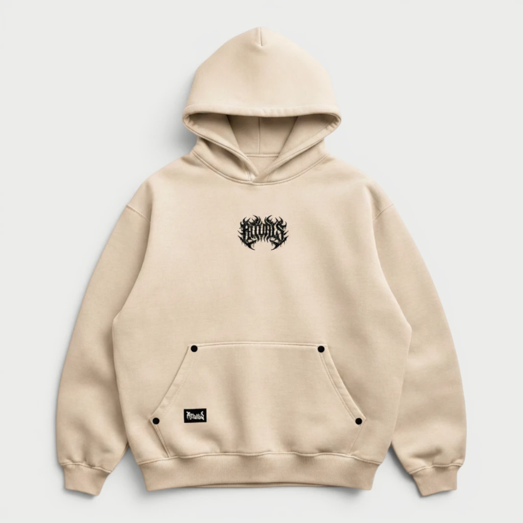 Hoodie Over Thorn Bone Rituals