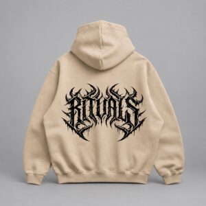 Hoodie Over  Invisible Rituals — Portada sobre fondo gris