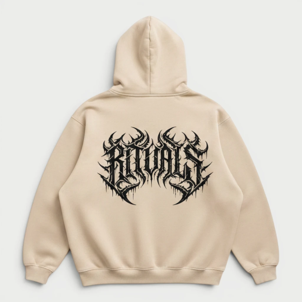 Hoodie Over Thorn Bone Rituals - Imagen 2