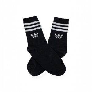 Medias Adidas tenis negros con blanco