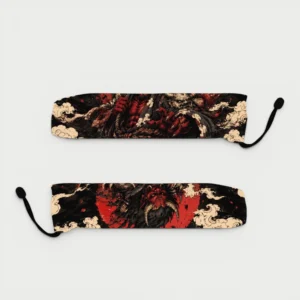Abanico Oni Cielos de Tormenta con funda