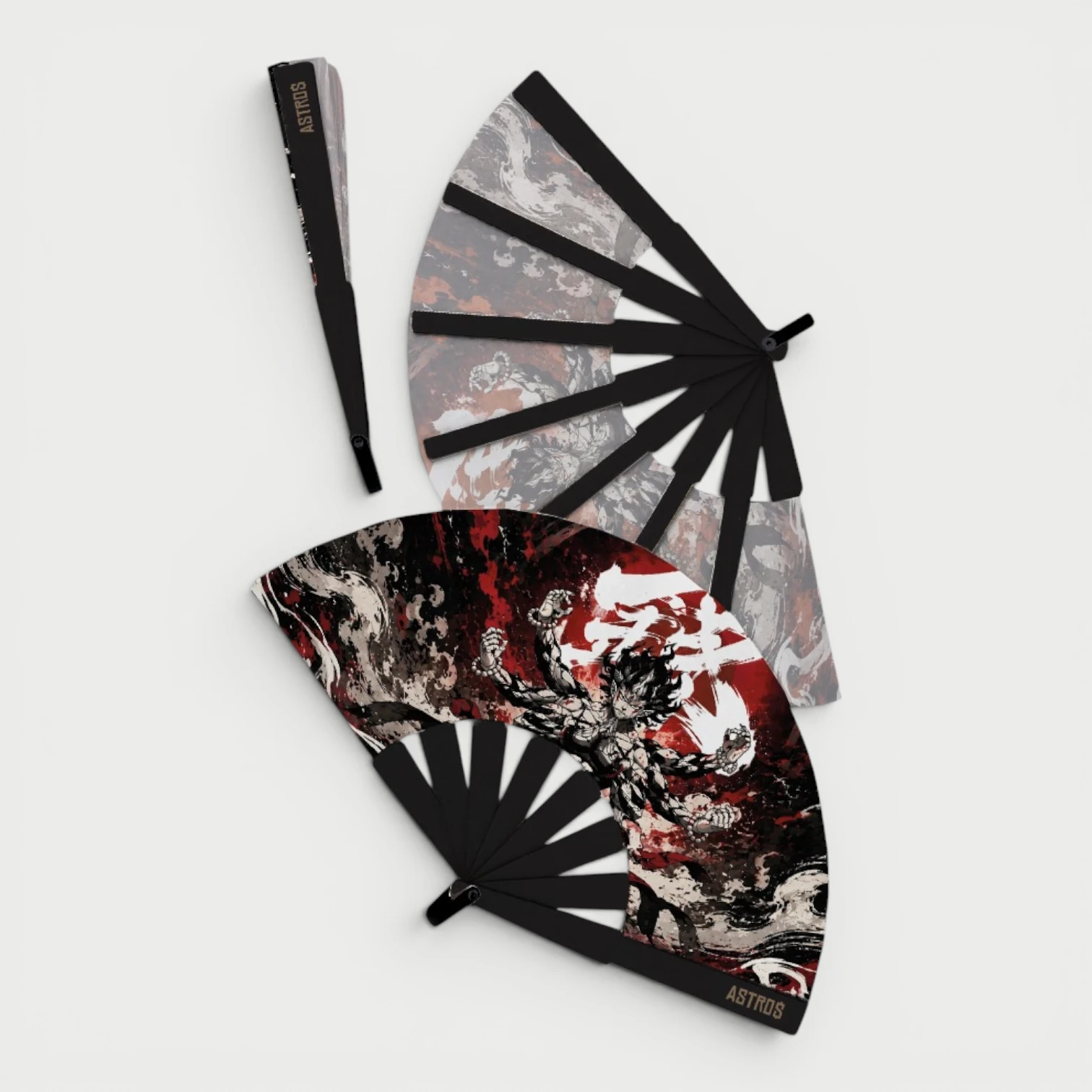 Abanico Akuma con funda