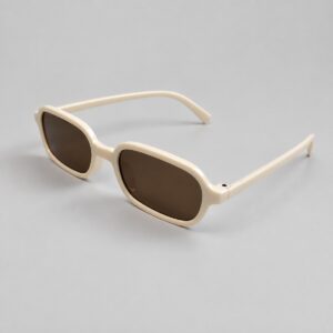Gafas Volt Slim Off White Brown - iluminación de estudio