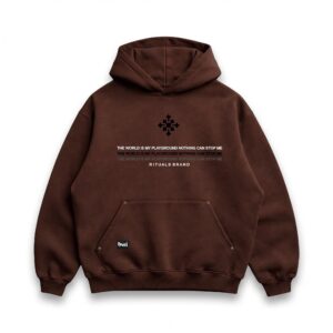 Hoodie Devil Oversize Chocolate