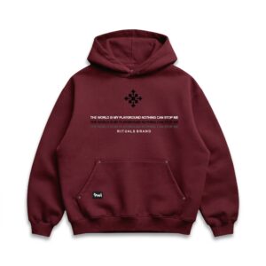 Hoodie Devil Oversize Rojo